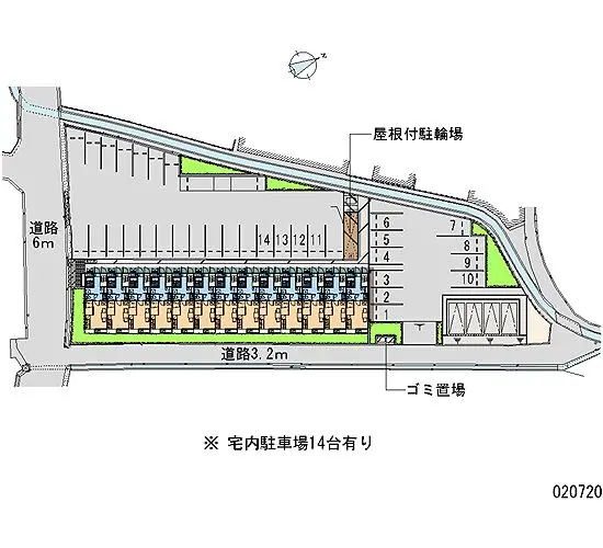 姫路市御立中２丁目 月極駐車場